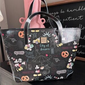 Dooney & Bourke Black Disney Tote